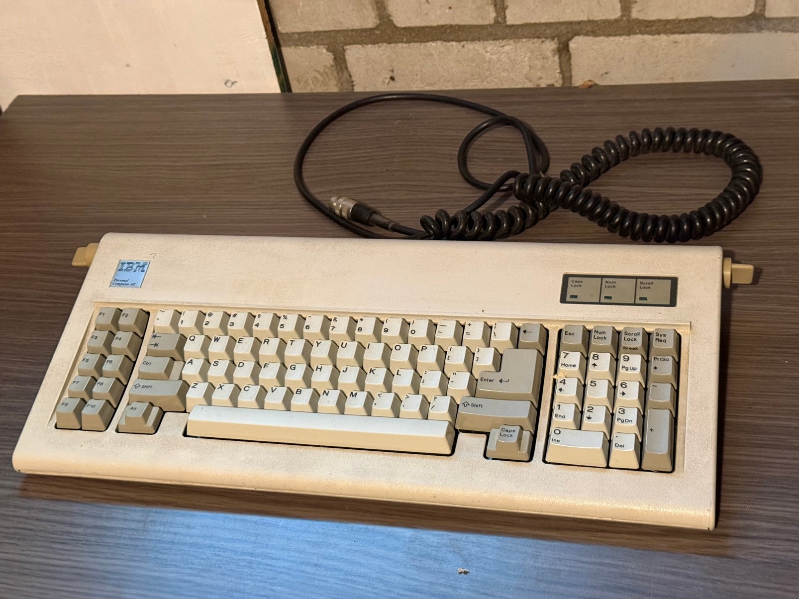 Vintage IBM Model F Toetsenbord - Mechanisch, Computers en Software, Toetsenborden, Ophalen of Verzenden, Qwerty, Gebruikt, Bedraad