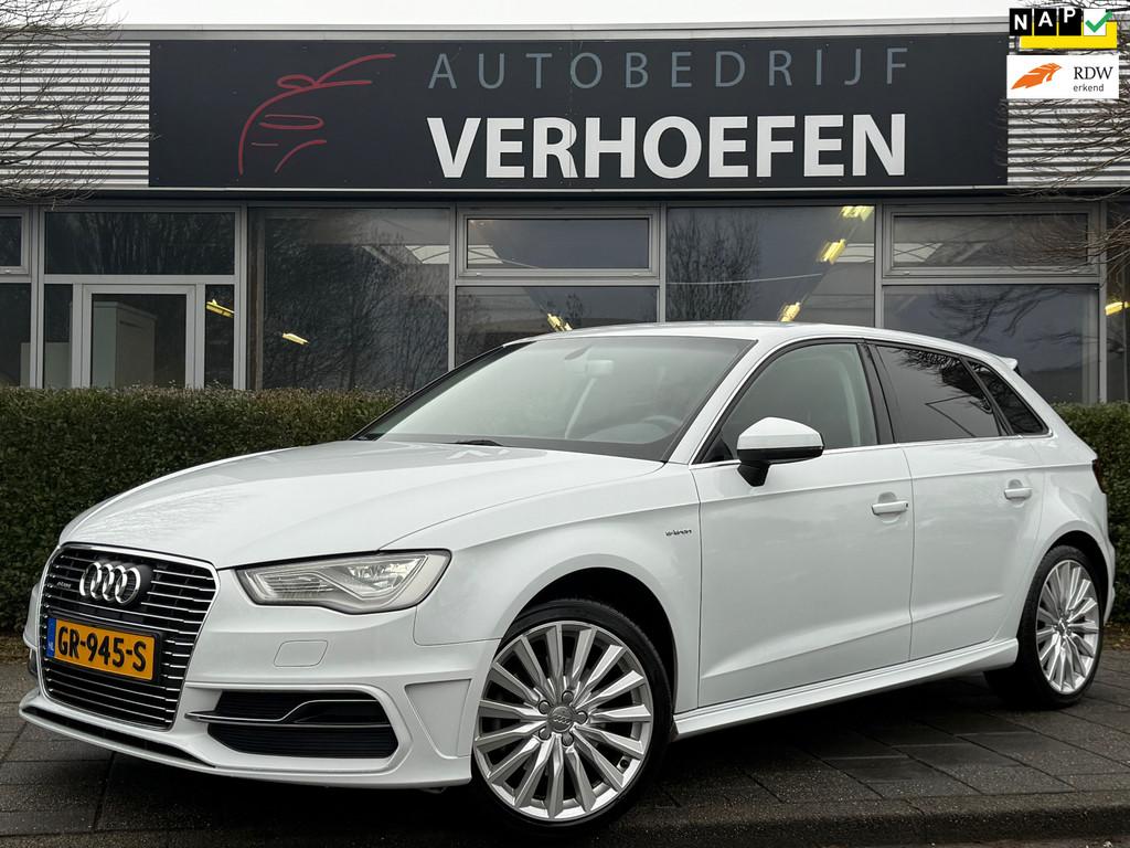 Audi A3 Sportback 1.4 e-tron PHEV - S-LINE - AUTOMAAT - ZWAR, Auto's, Audi, 8 kWh, Gebruikt, 150 pk, 180 min