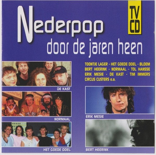 C.D. (2000) : NEDERPOP door de Jaren heen (CNR), Gebruikt, Inclusief doosje, Ophalen of Verzenden, Nederlandstalig