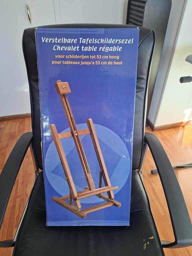 Verstelbare tafelschildersezel, Ophalen