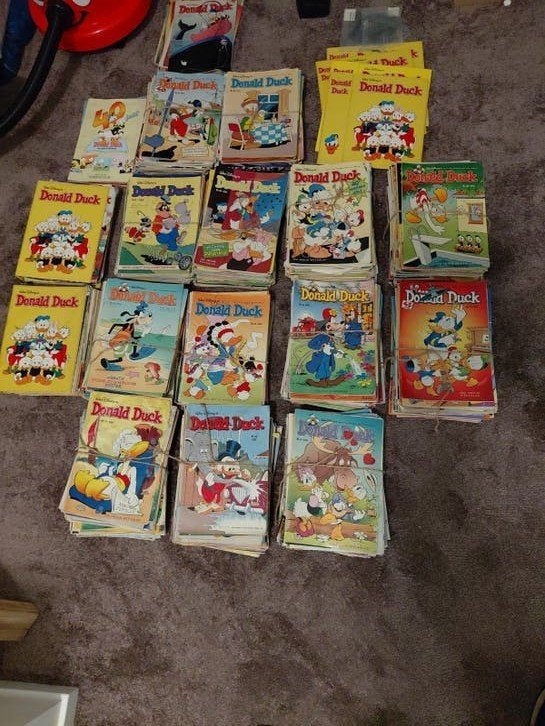 Heel veel Donald Ducks 1980/1990, Meerdere stripboeken, Ophalen of Verzenden, Gelezen