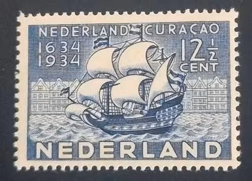 Nederland 1934 - nvph 268 - Curaçao, Ophalen of Verzenden, T/m 1940, Postfris