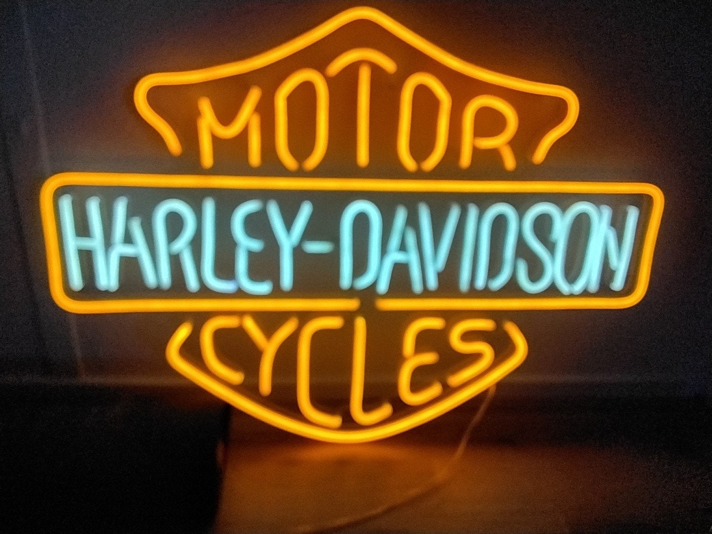 Harley-Davidson Neon Verlichting - Zo goed als nieuw, Ophalen, Nieuw
