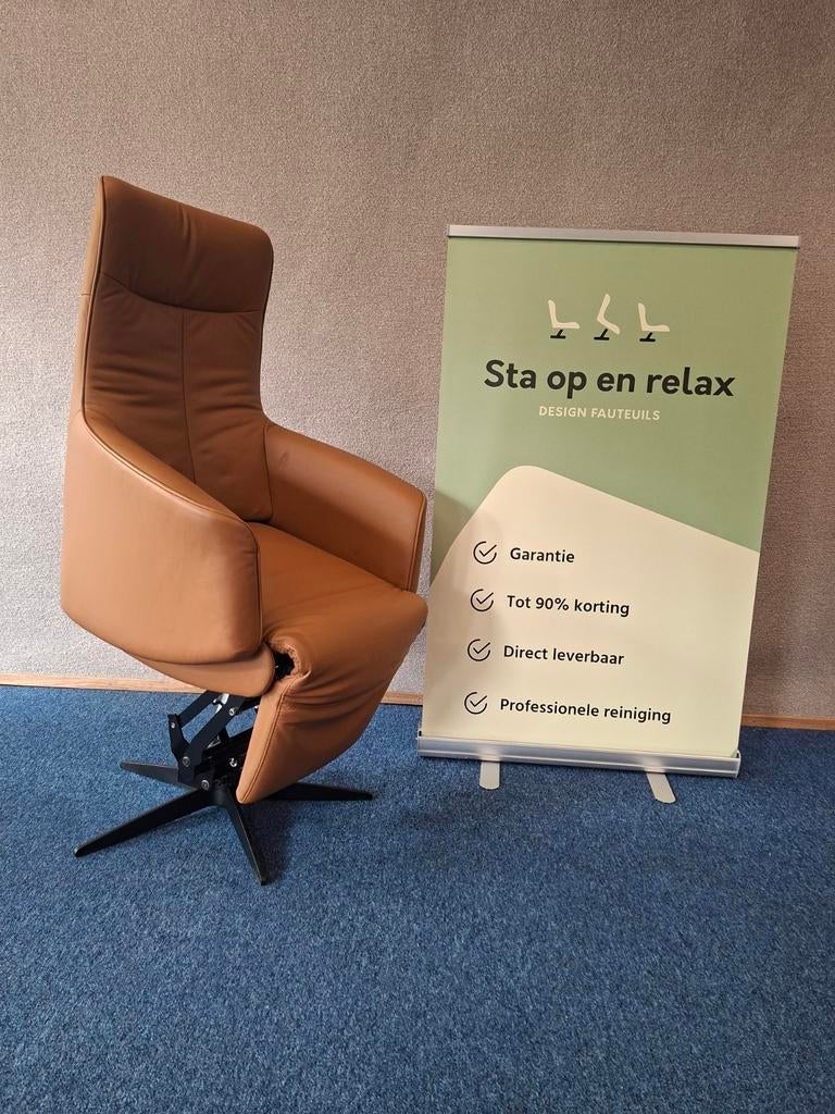 Sta op relax fauteuil De toekomst Twice Extra luxe op accu🔋, Hoofdstraat 60 Schijndel, Ophalen of Verzenden, Zo goed als nieuw