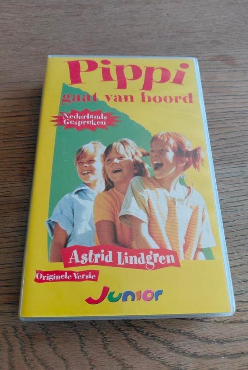 Pippi Langkous gaat van boord videoband., Cd's en Dvd's, VHS | Kinderen en Jeugd, Ophalen of Verzenden, Gebruikt, Kinderprogramma of -film