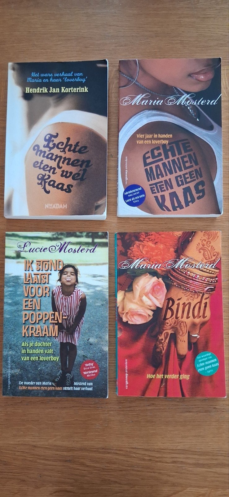 Boeken Maria Mosterd en Hendrik Jan Korterink (4 voor 10.-), Ophalen of Verzenden, Gelezen, Maria Mosterd, Hendrik Jan Korterink, Lucie Mosterd