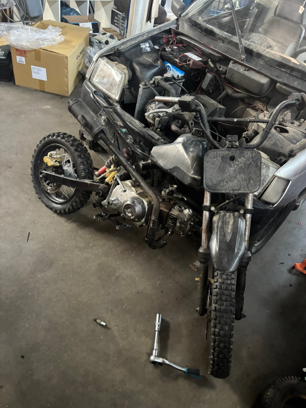 Crosser tekoop, Ophalen, Nieuw