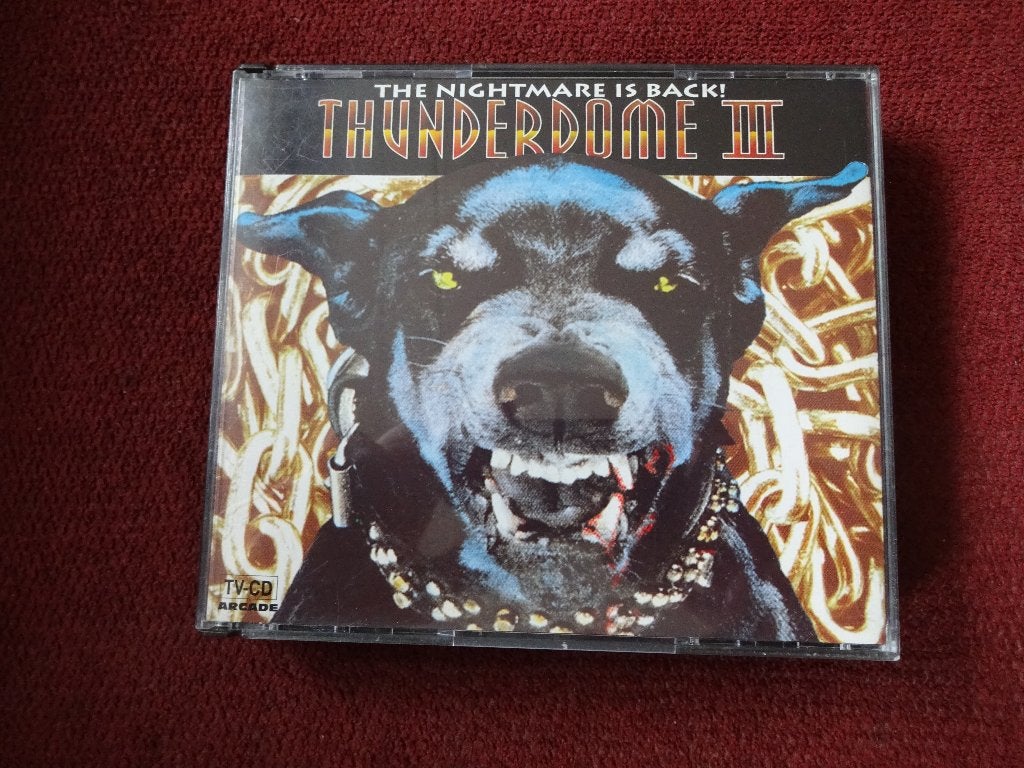 2 CD 'Thunderdome III (The Nightmare Is Back!)  , 01 7530 6,, Cd's en Dvd's, Cd's | Dance en House, Gebruikt, Overige genres, Boxset