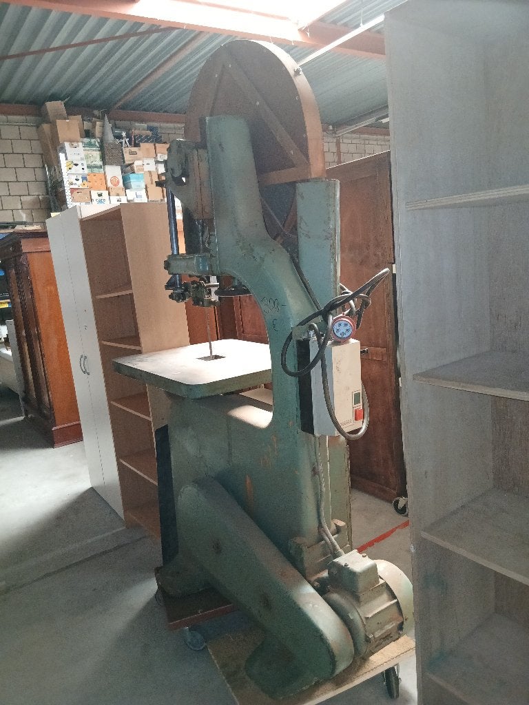 (0669) Lintzaagmachine van A. Beuving machinefabriek, Ophalen, Gebruikt, ., 70 mm of meer