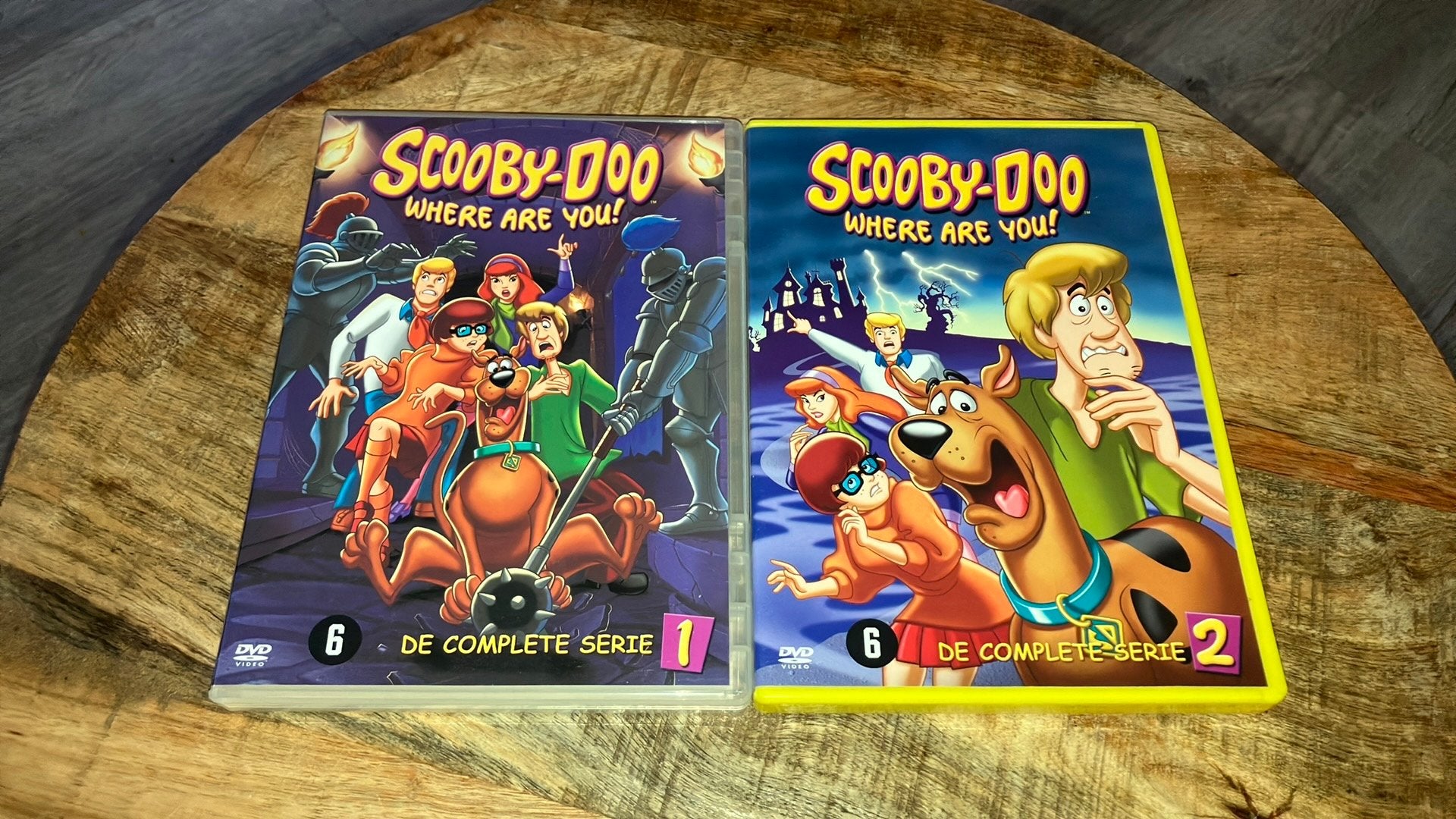 Scooby-Doo Where Are You! Complete Serie 1 & 2 dvd, Alle leeftijden, Ophalen of Verzenden, Zo goed als nieuw, Komedie