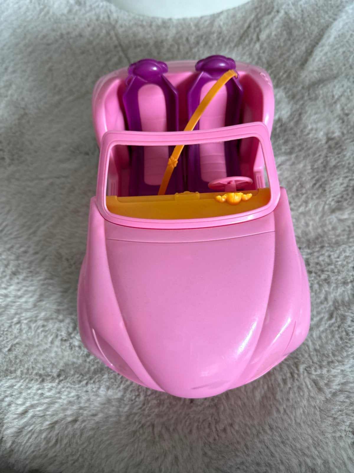 Barbie auto roze cabriolet, Ophalen of Verzenden, Gebruikt