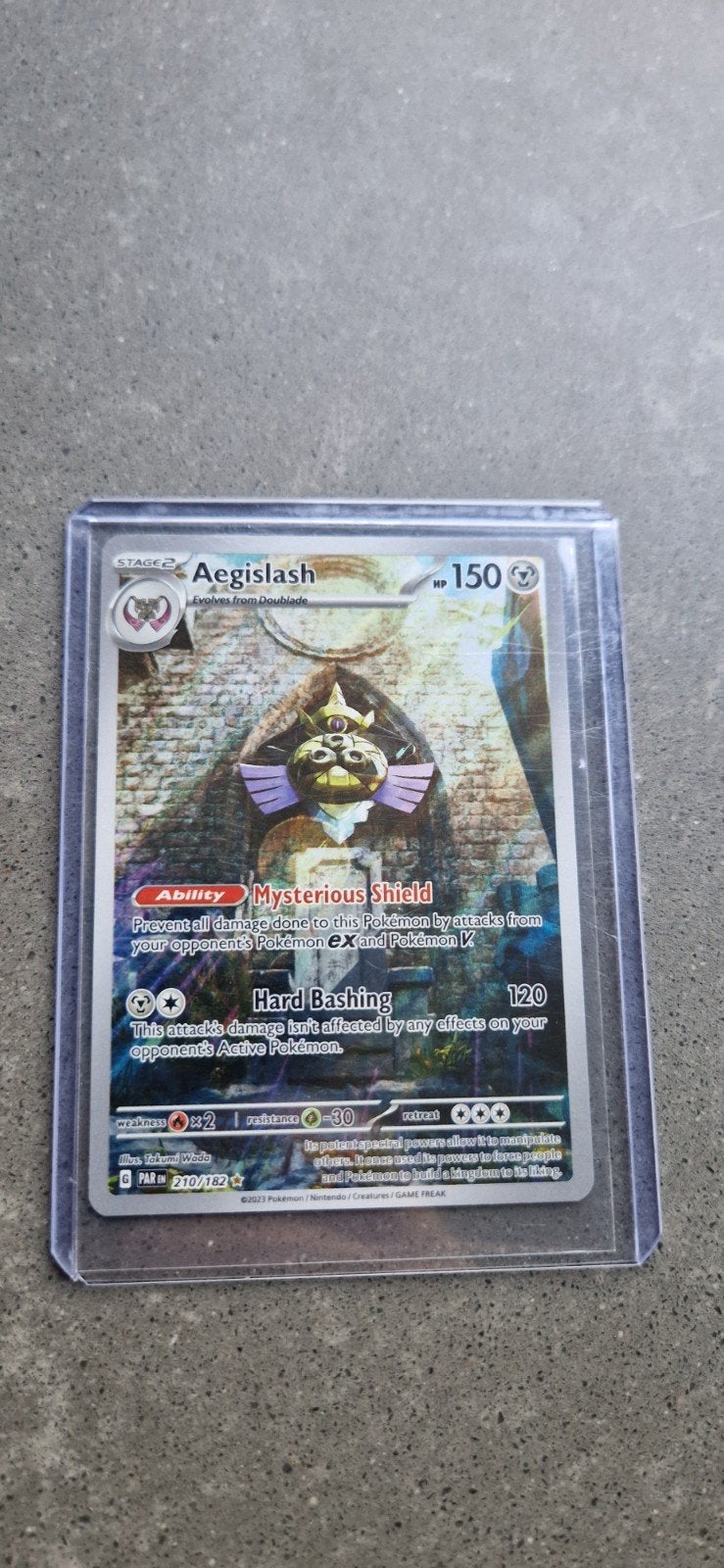 Aegislash 210/182, Ophalen of Verzenden, Zo goed als nieuw, Losse kaart