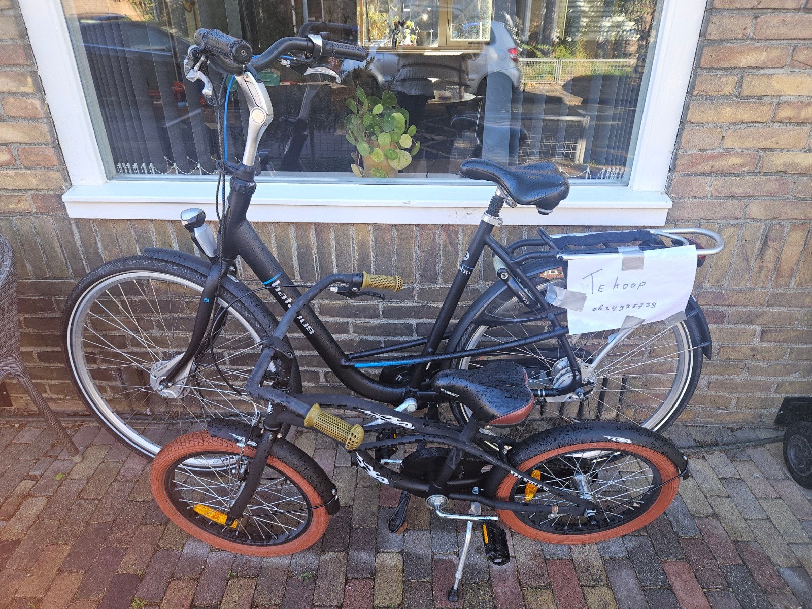 grote fiets kleine fiets, Fietsen en Brommers, Ophalen