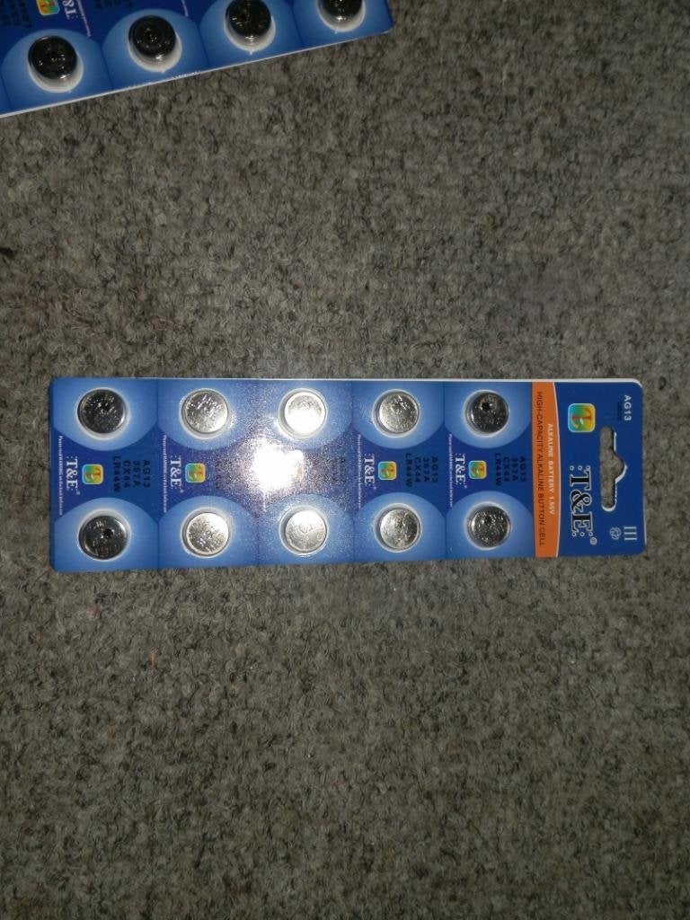 Alkaline battery 1,55 v AG13, Audio, Tv en Foto, Fotografie | Accu's en Batterijen, Ophalen of Verzenden, Nieuw