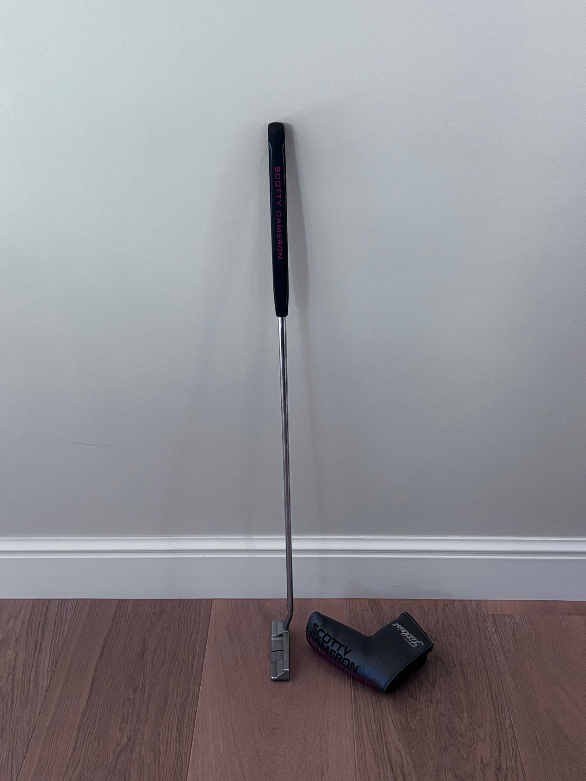 Scotty Cameron Putter met nieuwe grip en originele cover, Ophalen, Zo goed als nieuw, Club, Overige merken