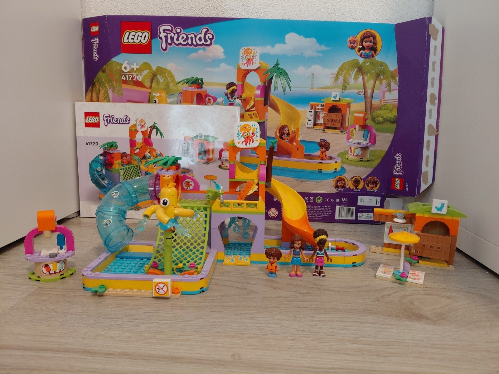 lego friends 41720; waterpark, Lego, Friends, Ophalen of Verzenden, Zo goed als nieuw