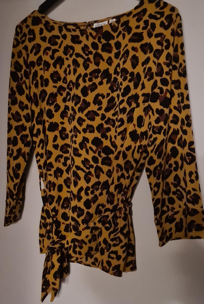 BLOUSE OKERGEEL PANTER 42, Ophalen of Verzenden, Zo goed als nieuw, Maat 42/44 (L), Geel