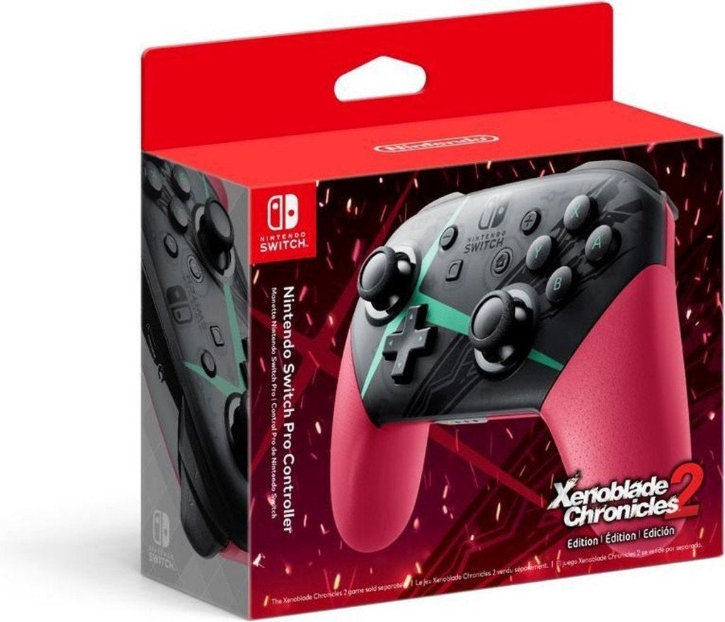 Xenoblade Chronicles 2 Nintendo Switch Pro controller, Ophalen, Overige controllers, Zo goed als nieuw, Draadloos