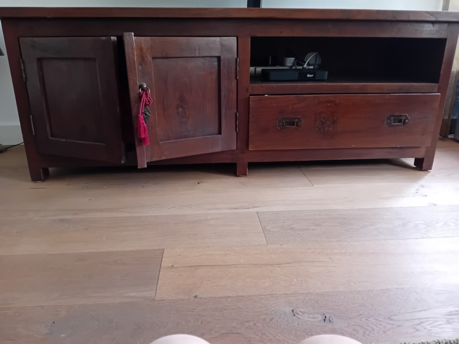 TV meubel en salontafel, Ophalen