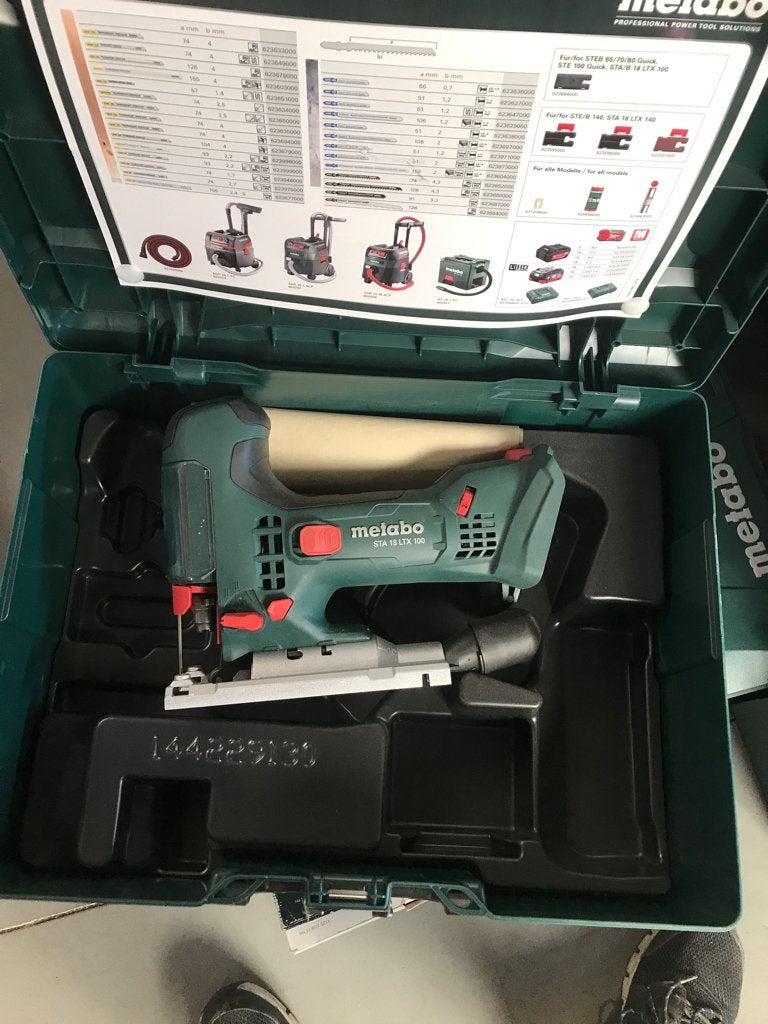 Metabo STA 18 LTX 100 BODY, Decoupeerzaag, Nieuw, Ophalen of Verzenden, 30 tot 70 mm
