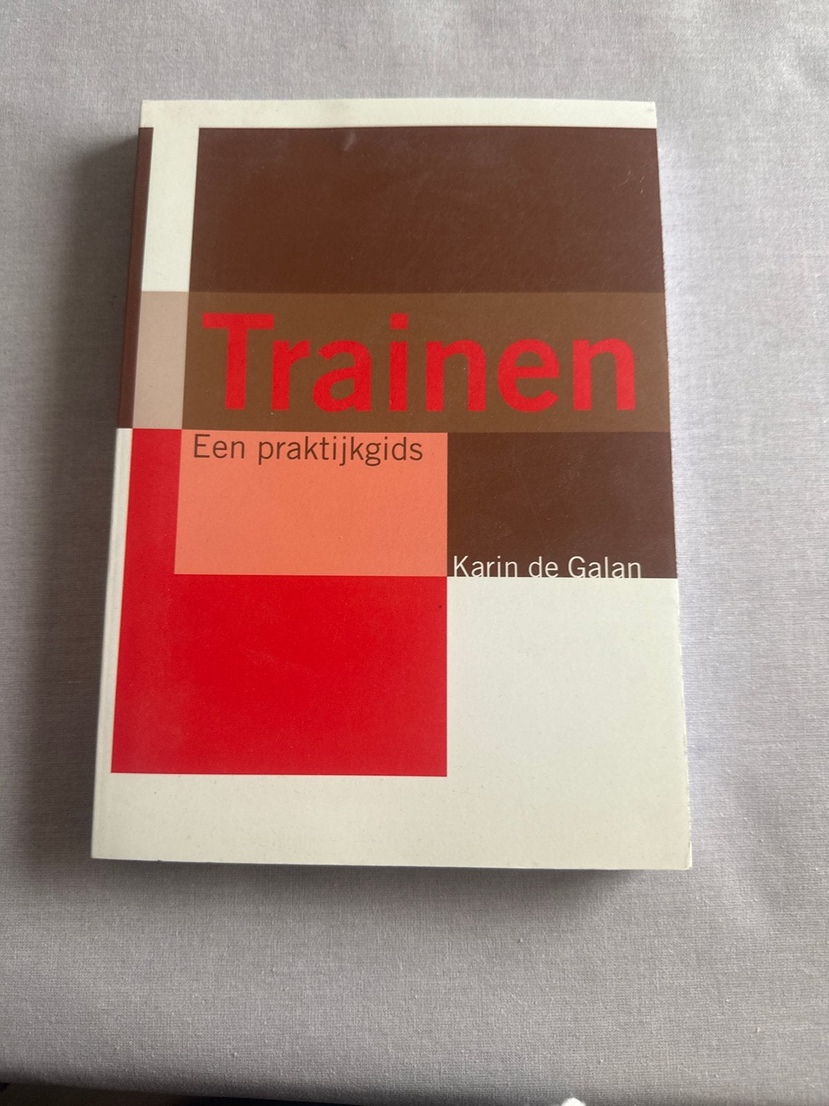 Trainen: Een praktijkgids - Karin de Galan, Boeken, Ophalen of Verzenden, Gelezen
