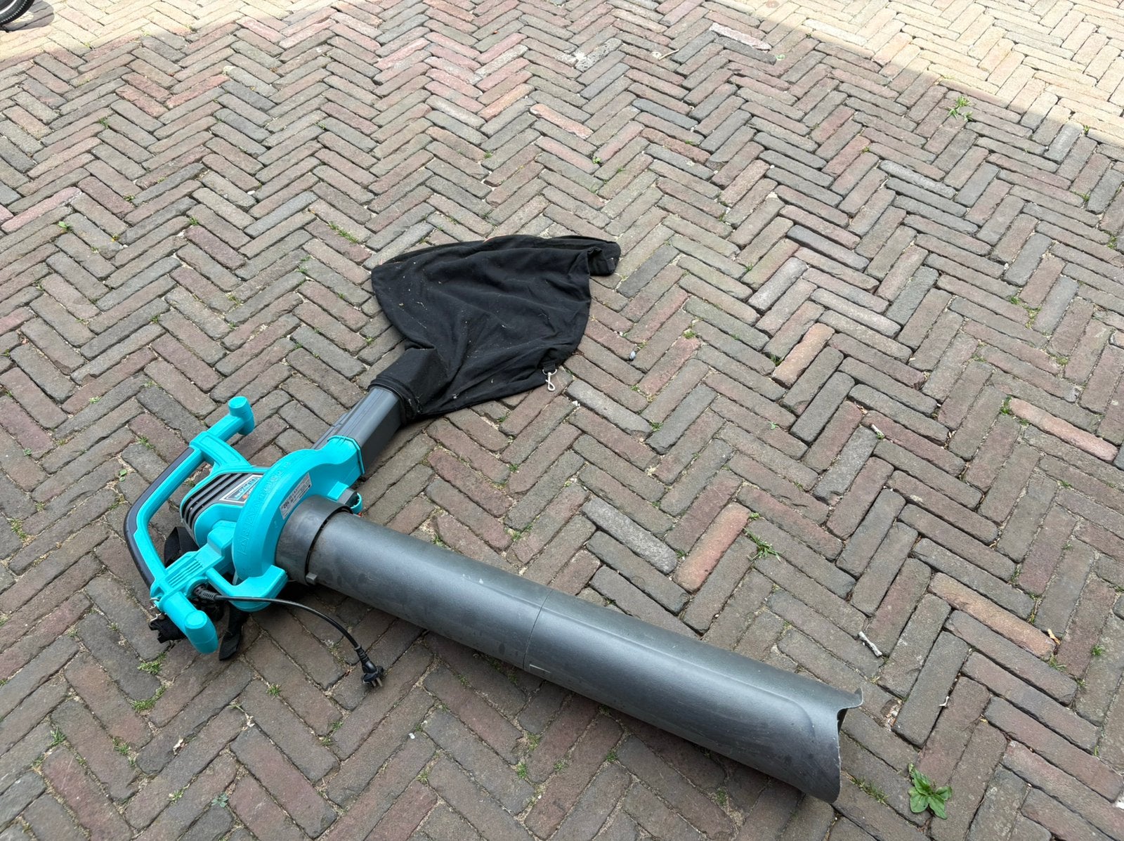 Gardena bladblazer Ergojet 2500, Ophalen, Gebruikt, Met opvangzak, Handgedragen