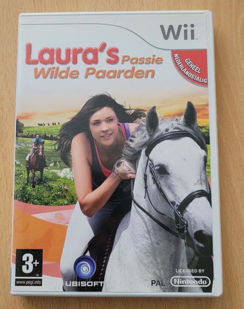 Wii spel Laura's Passie Wilde Paarden, Spelcomputers en Games, 1 speler, Ophalen of Verzenden, Zo goed als nieuw, Vanaf 3 jaar