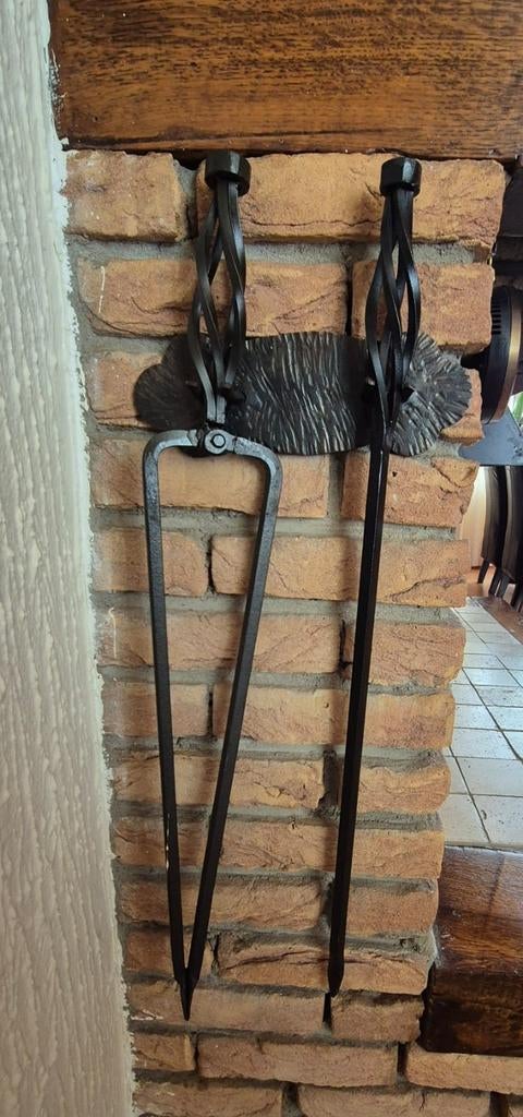 Handgesmeed haard gereedschap, Ophalen, Hout, Cd's