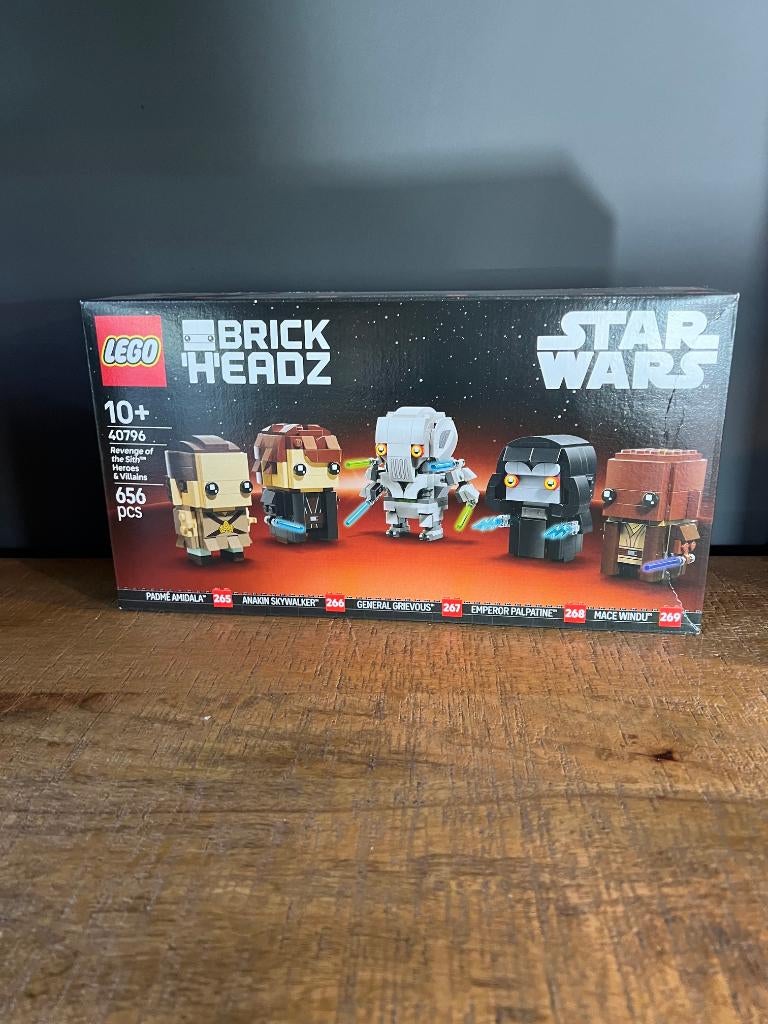 NIEUW: LEGO Revenge of the Sith Heroes & Villians 40796, BrickHeadz, Lego, Nieuw, Ophalen of Verzenden