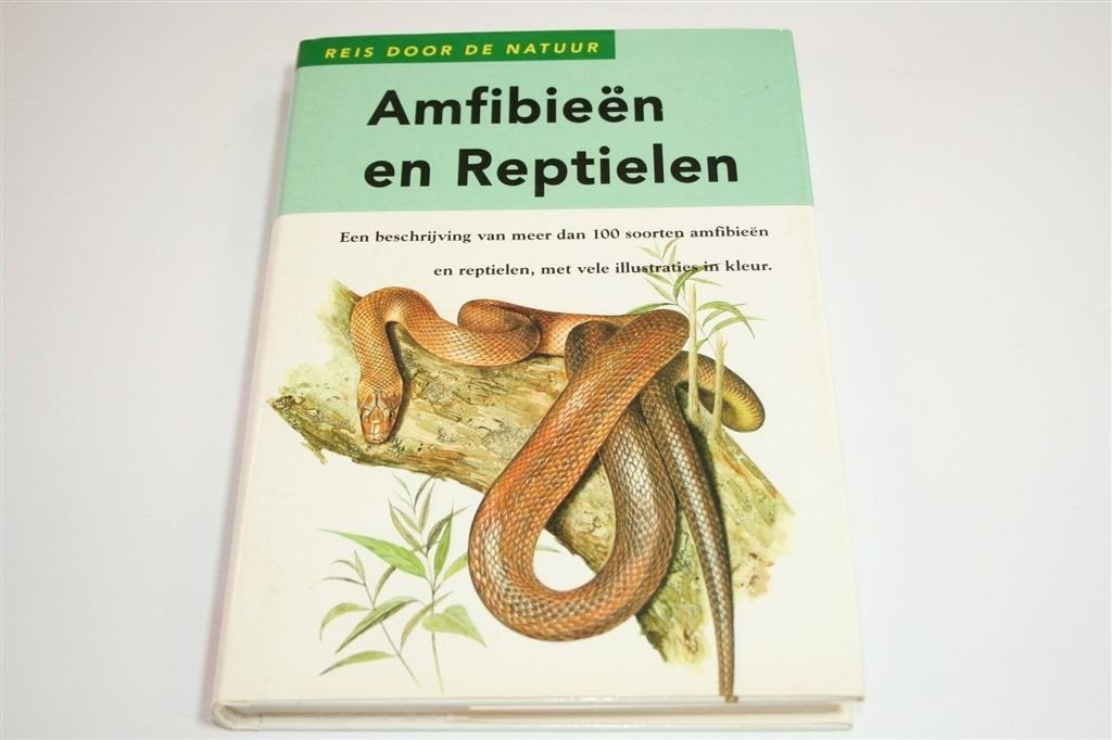Amfibieën & Reptielen — Kleurengids met 100+ Soorten, Boeken, Ophalen of Verzenden, Gelezen, Vogels