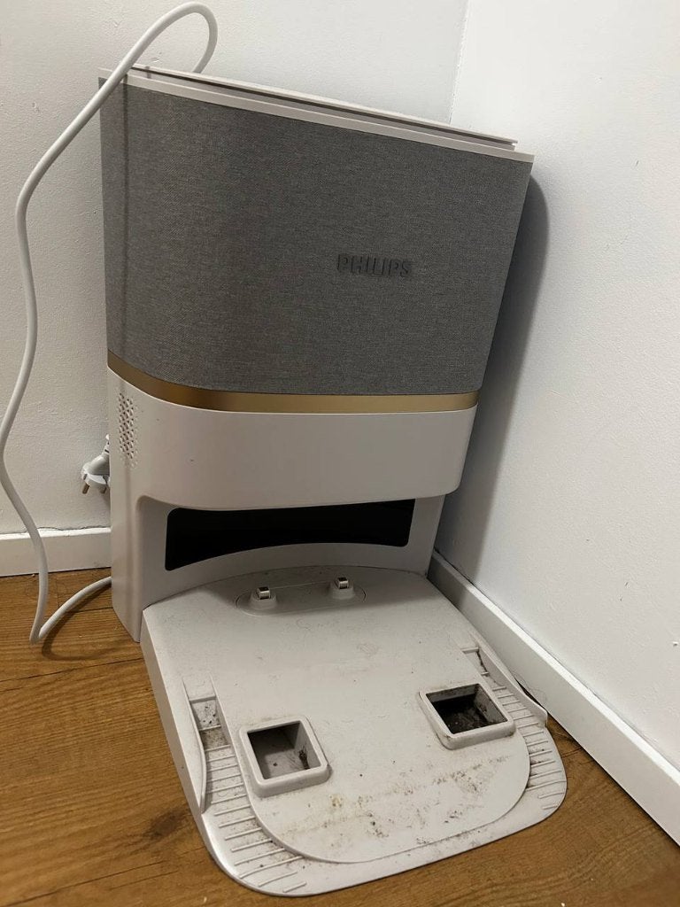 Philips XU710 station + onderdelen, Philips, Zo goed als nieuw, Robotstofzuiger, Ophalen