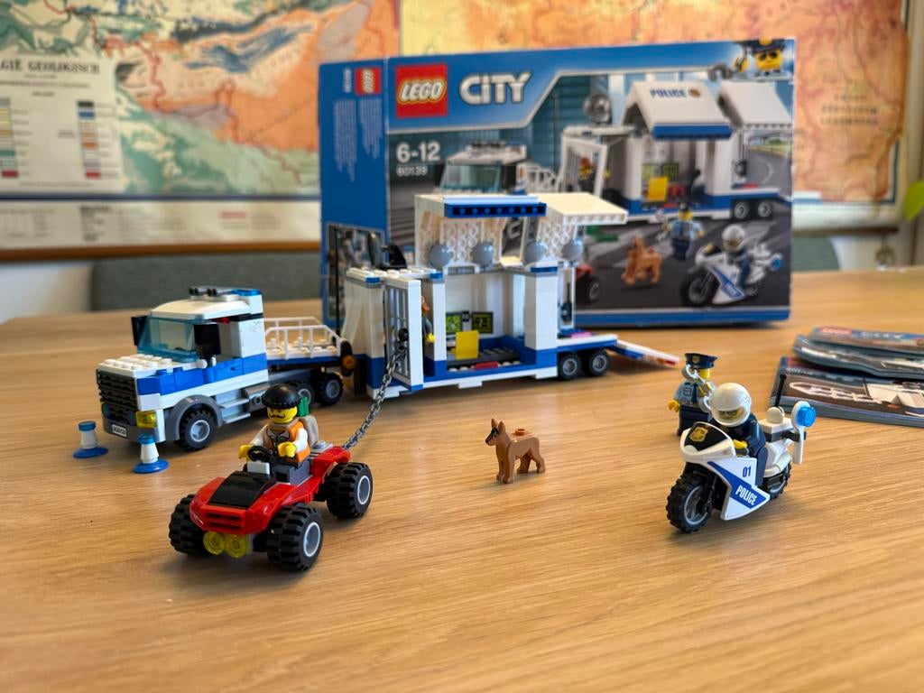 LEGO City Mobiele Commandocentrale 60139, Lego, Ophalen of Verzenden, Compleet, Complete set