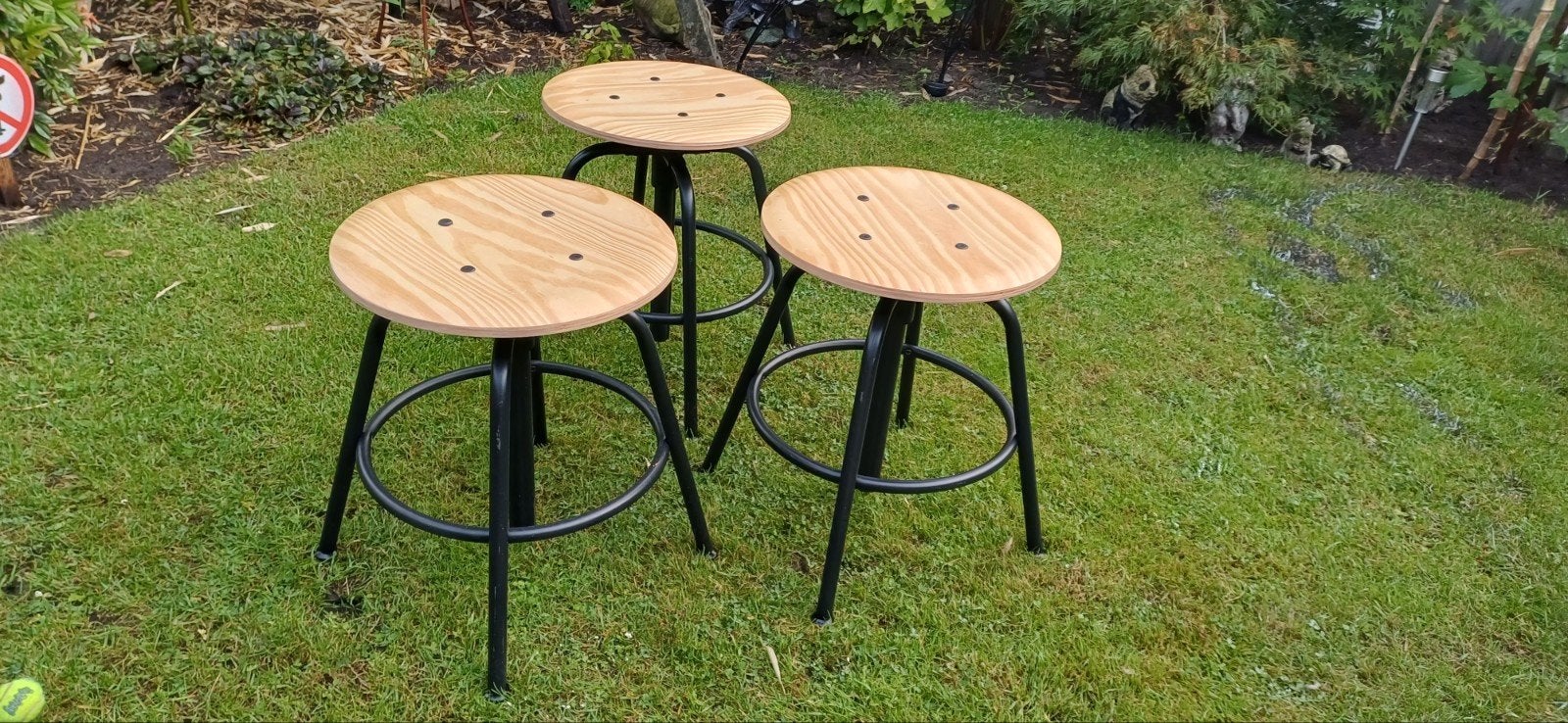 3 zga nieuwe krukjes ., Ophalen, Vd ikea, Zo goed als nieuw, Hout