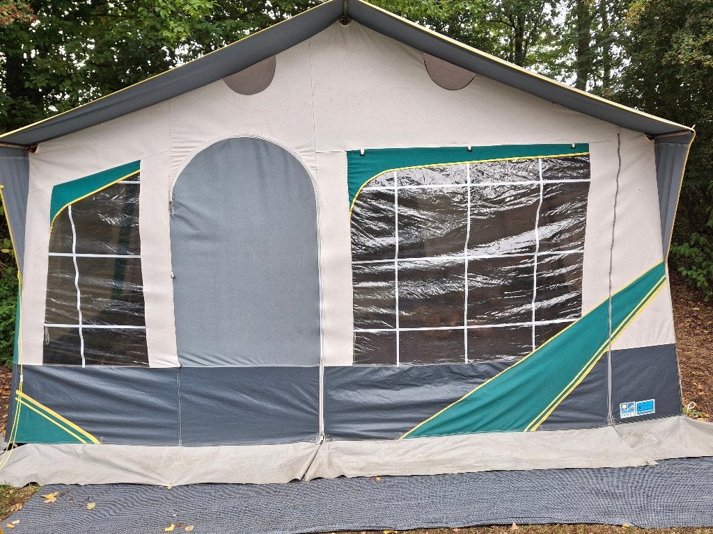 Jamet vouwwagen, Caravans en Kamperen, Ophalen, Lichtgrijs, Jamet, Tot en met 5