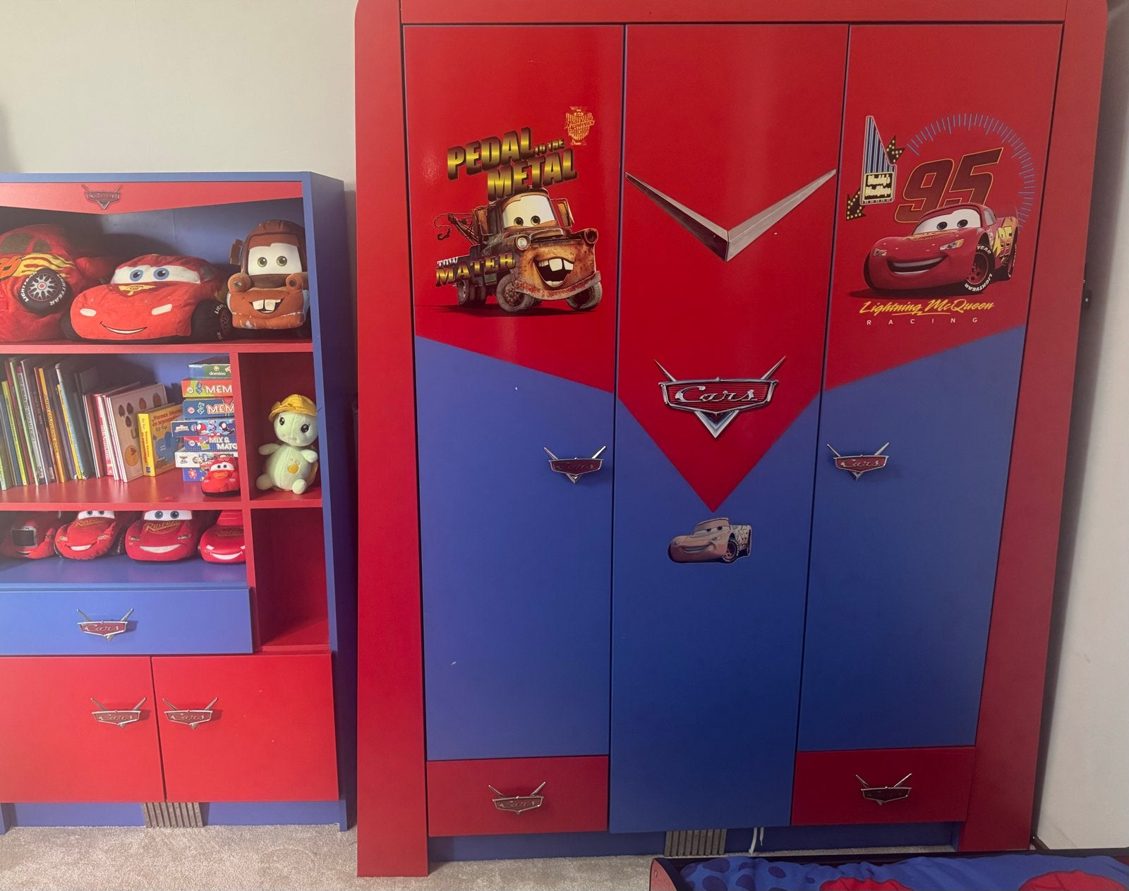 Complete Disney Cars kinderkamer set, Gebruikt, Ophalen of Verzenden, Opbergmeubel, Meerkleurig
