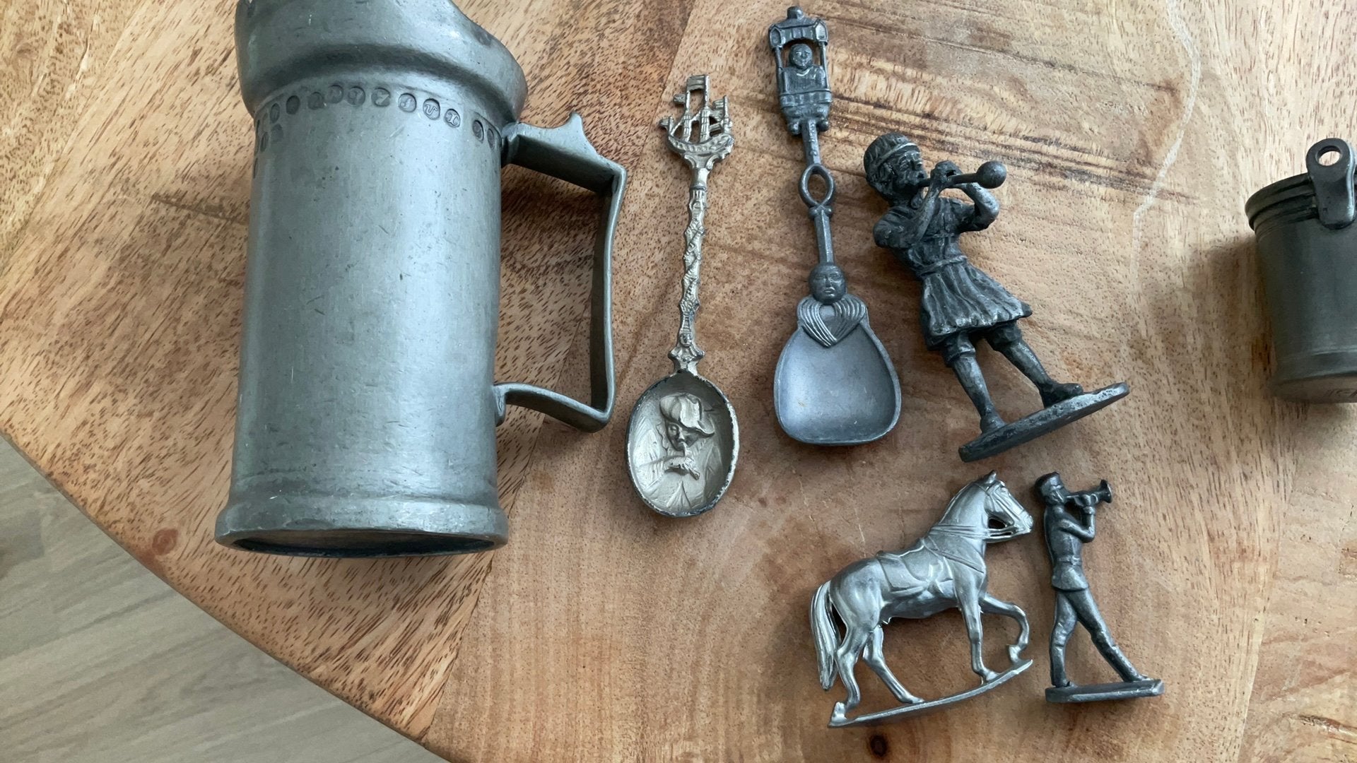 Lotje van tin, Antiek en Kunst, Antiek | Tin, Ophalen of Verzenden
