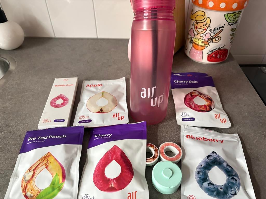 Air up roze, Ophalen, Nieuw