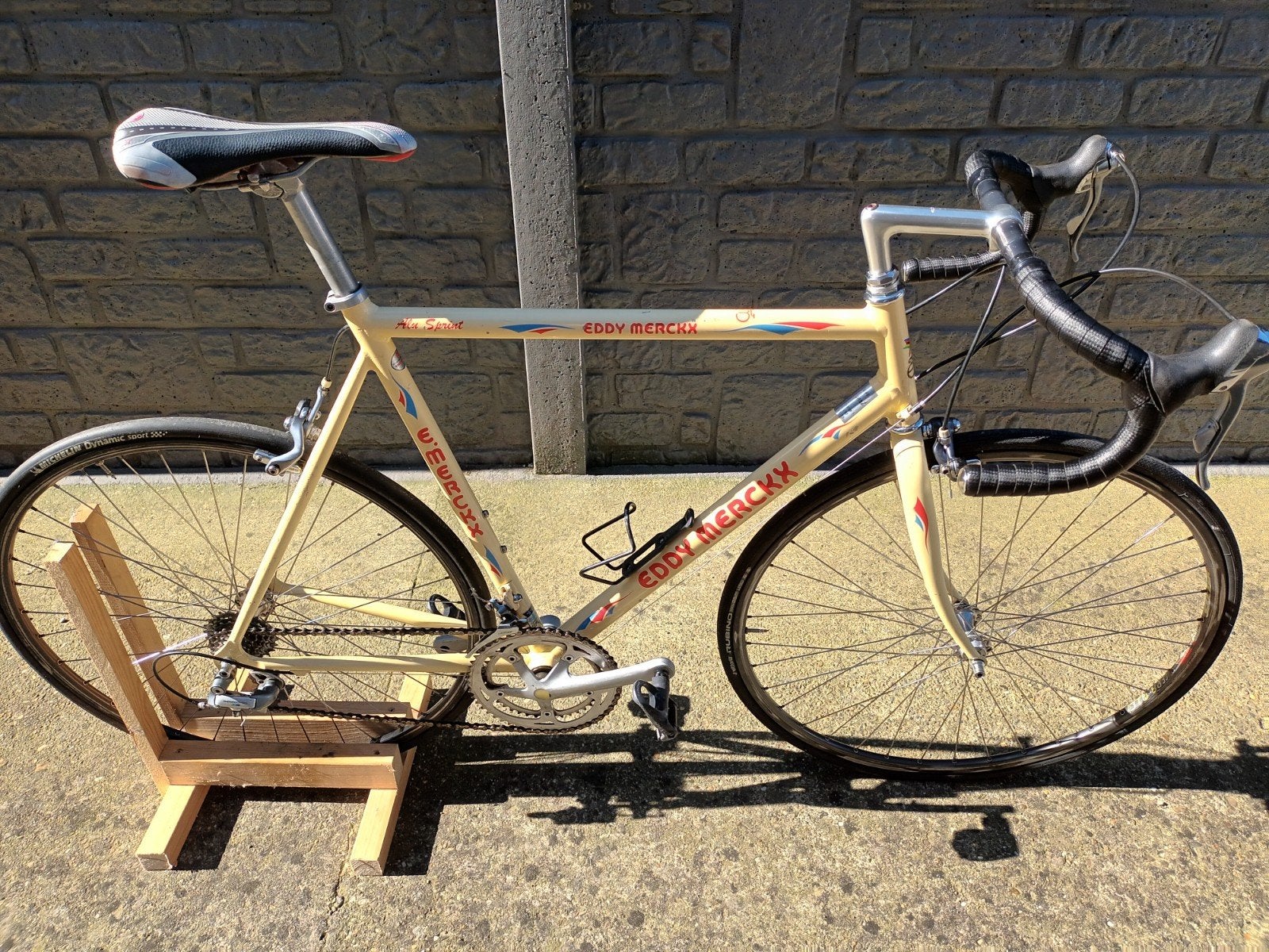 Eddy Merckx alu sprint, 28 inch, Gebruikt, Velgrem, Aluminium
