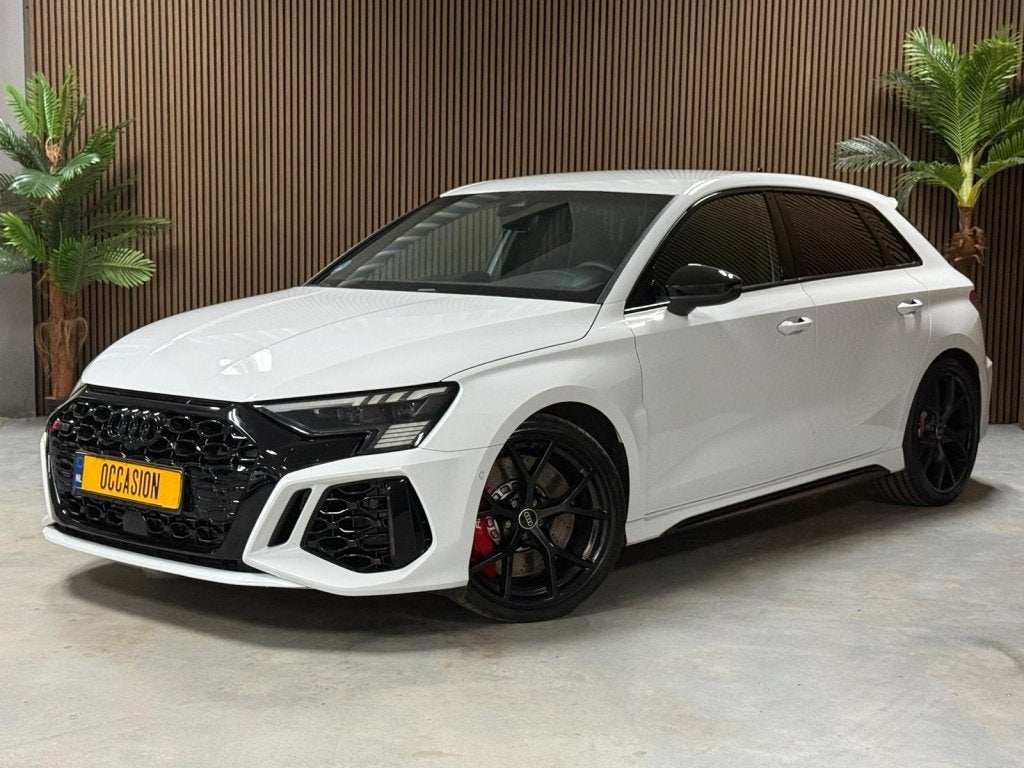 Audi RS3 2.5 TFSI RS 3 quatt. Duitse papieren (bj 2024), Automaat, Gebruikt, RS3, Wit