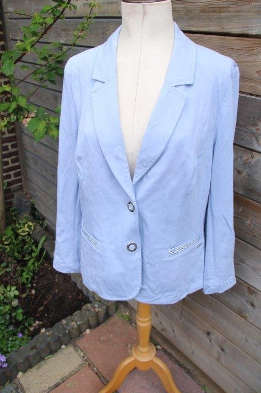 Jasje licht blauw Airfield mt 44 Vaste prijs AANBIEDING, Kleding | Dames, Blauw, Maat 42/44 (L), Ophalen of Verzenden, Zo goed als nieuw