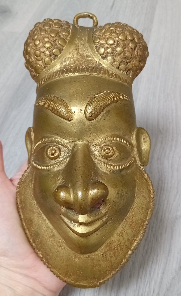 afrikaanse mask messing, Verzenden