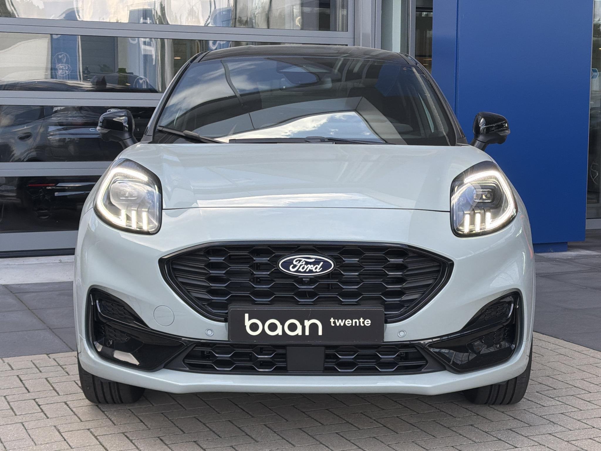 Ford Puma 1.0 155 PK Automaat Hybrid ST-Line | Black Pack |, Auto's, 12 maanden, Stof, Puma, Zwart