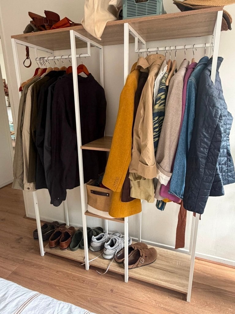 Open Wardrobe / Freestanding Clothes Rack, Ophalen, Zo goed als nieuw