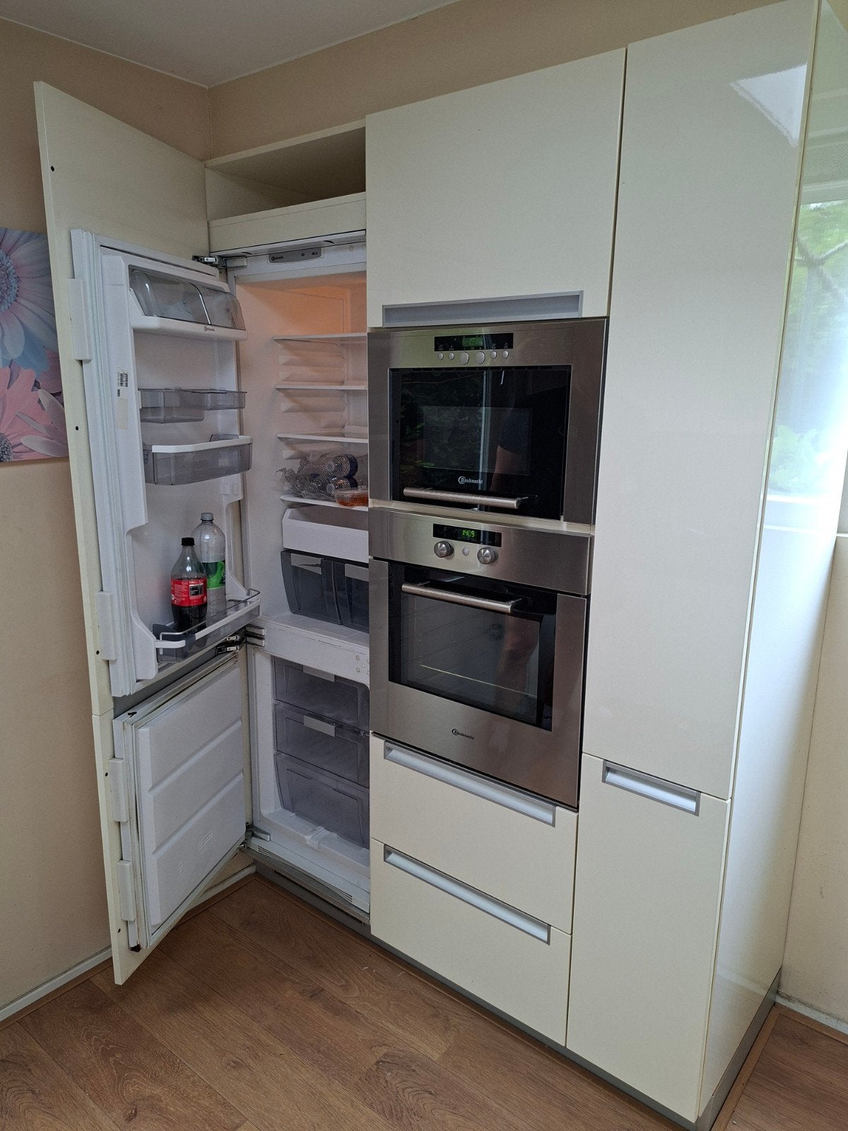 Keuken crème. Div apperaturen, Ophalen, Gebruikt, Overige typen, Graniet of Steen