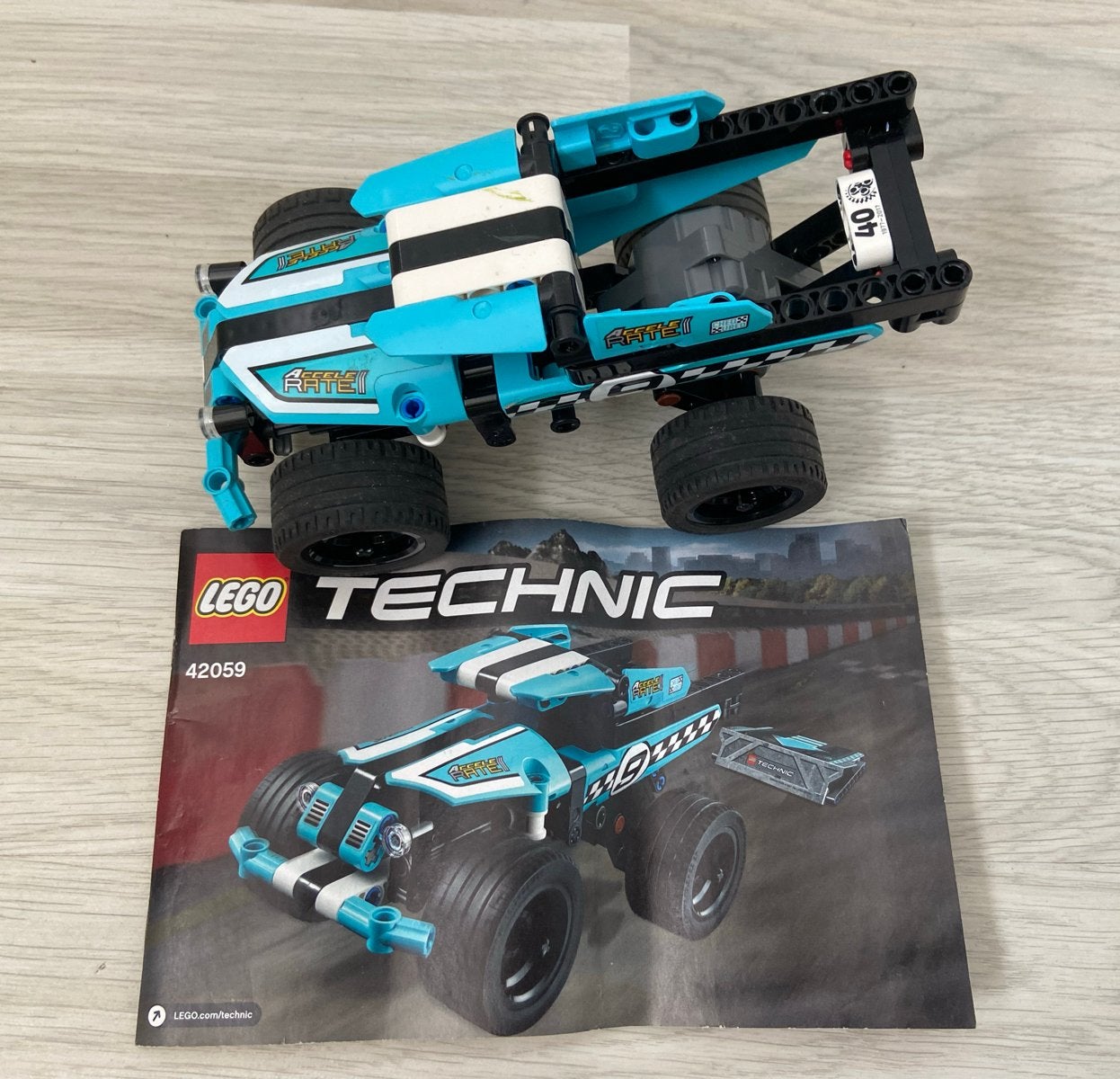 Lego Technic 42059 Stunt Truck voor liefhebber, Ophalen of Verzenden, Gebruikt, Lego, Technic