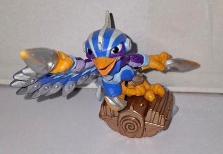 Skylanders SuperChargers Stormblade figuur - Goede staat, Ophalen of Verzenden, Gebruikt