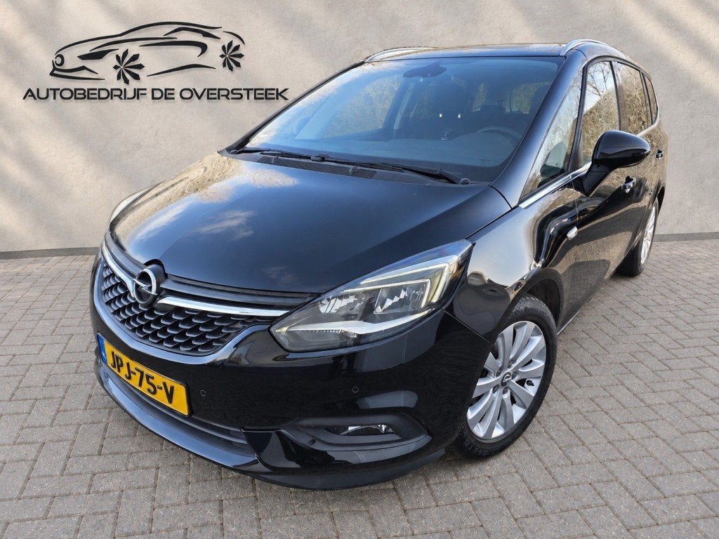 Opel ZAFIRA TOURER 1.4 Turbo 7 persoons automaat 1 eigenaar, Auto's, Automaat, Parkeersensor, 4 cilinders, Met garantie (alle)