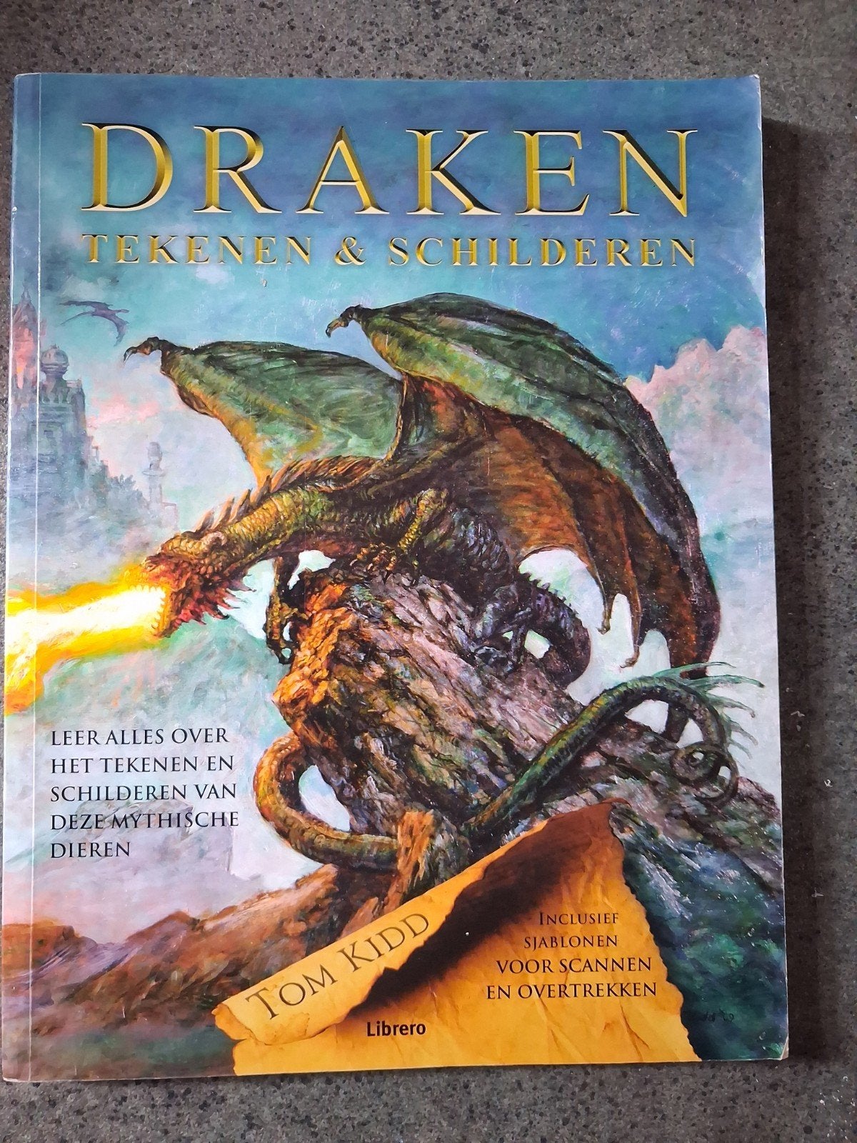 T. Kidd - Draken tekenen en schilderen, T. Kidd, Ophalen of Verzenden, Zo goed als nieuw, Tekenen en Schilderen
