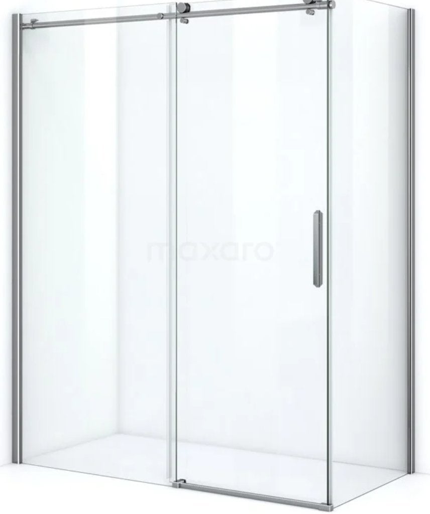 douchewand Ben Futura Schuifdeur met zijwand 160x90x200 cm G, Ophalen, Nieuw, Chroom, Douche