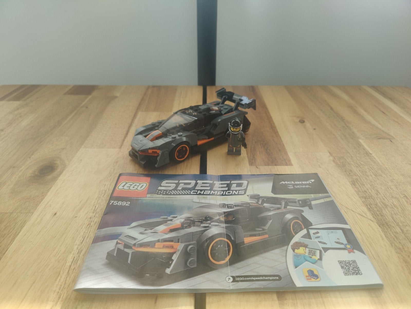 Lego 75892 McLaren Senna speed champions, Ophalen of Verzenden, Gebruikt